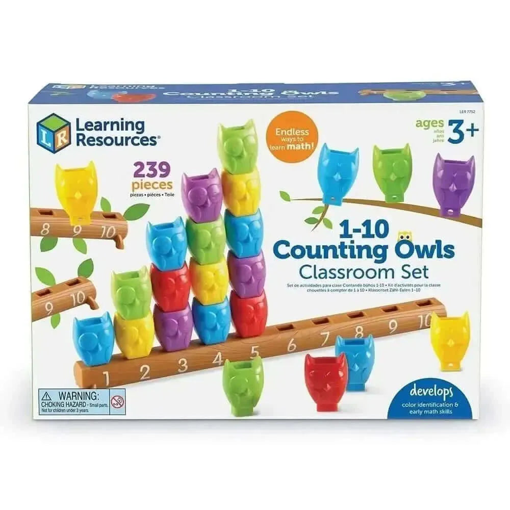 1-10 Counting Owls Class Set-1-10 Counting Owls Class Set