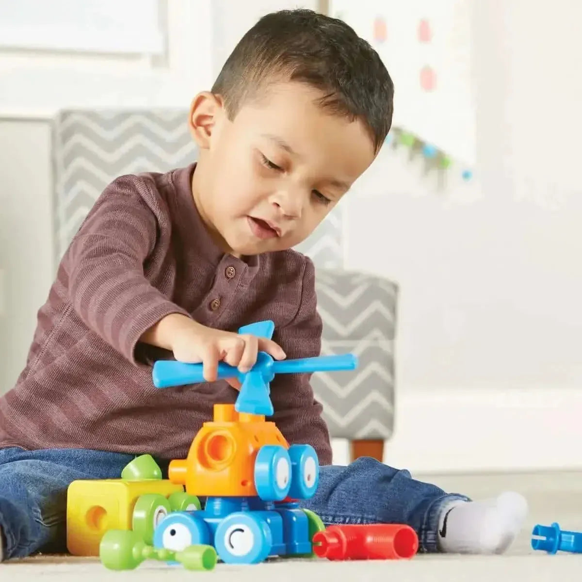 1-2-3 Build It™ Robot Factory-1-2-3 Build It™ Robot Factory