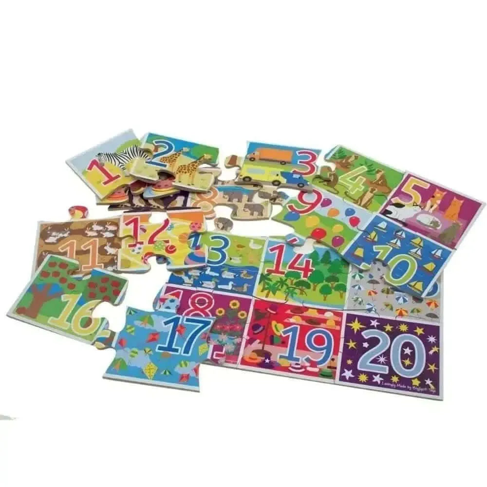1-20 Floor Puzzle-1-20 Floor Puzzle