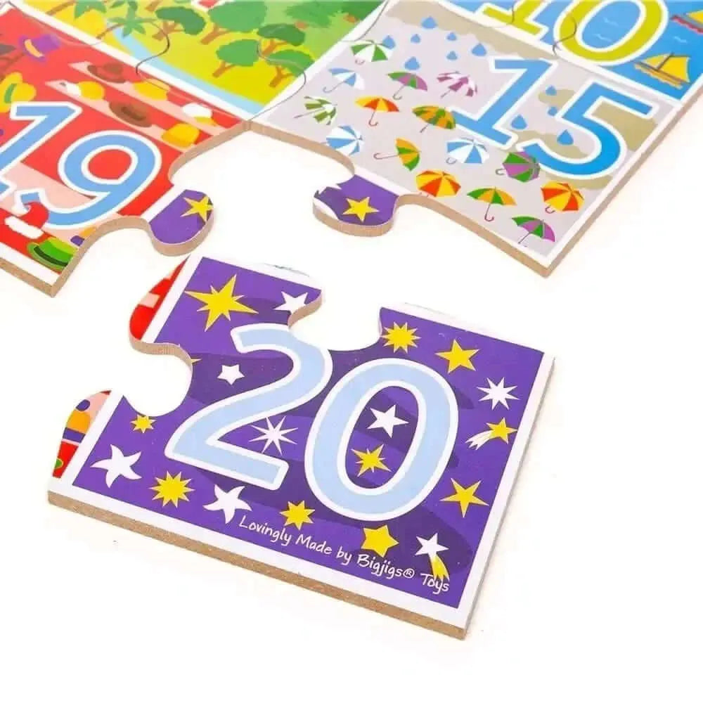 1-20 Floor Puzzle-1-20 Floor Puzzle