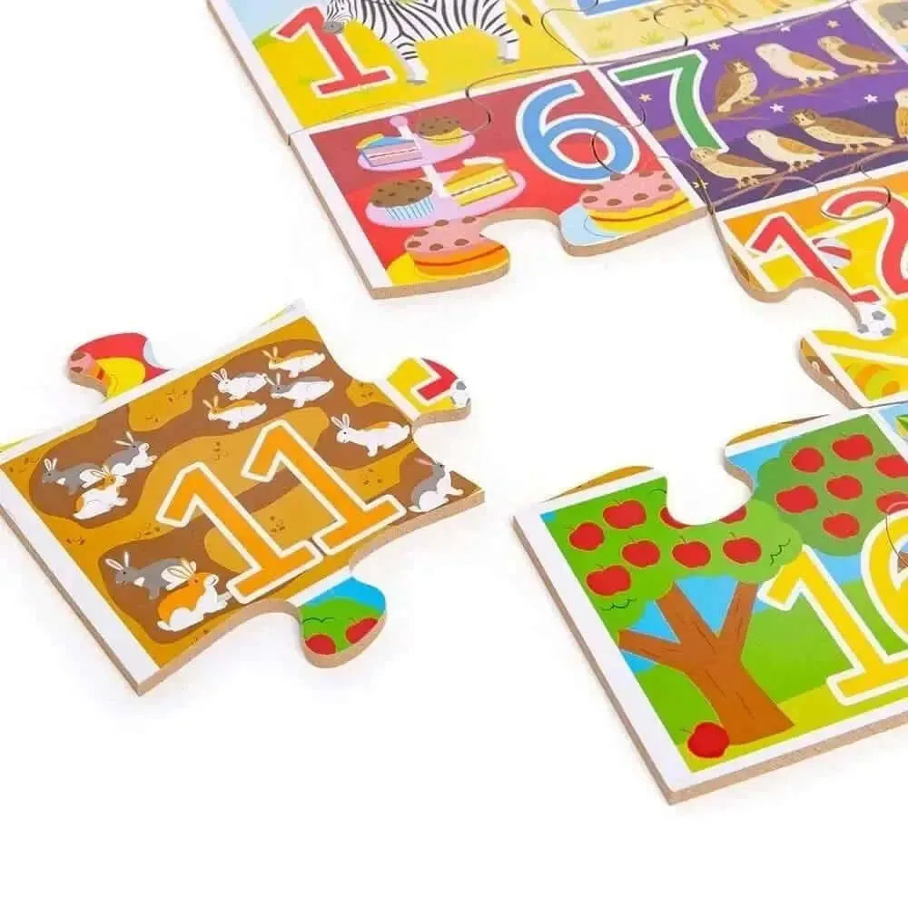 1-20 Floor Puzzle-1-20 Floor Puzzle