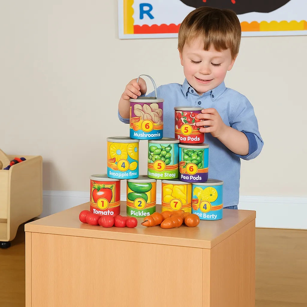 1 to 10 Counting Cans-1 to 10 Counting Cans