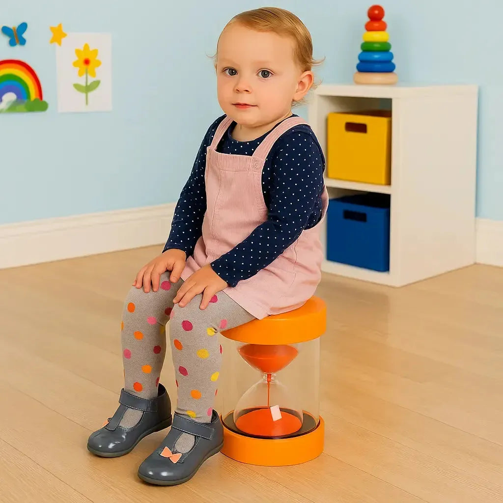 10 minute Giant Sand Timer Stool-10 minute Giant Sand Timer Stool