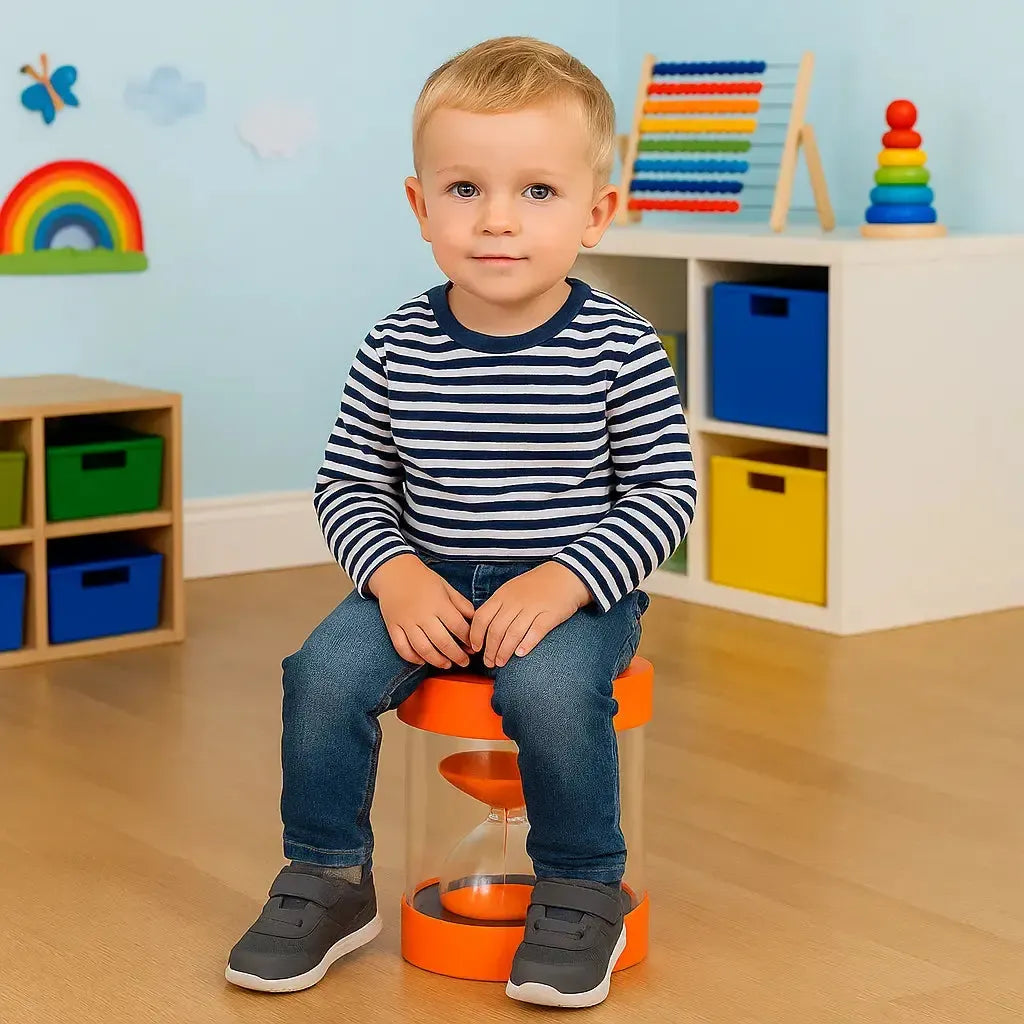 10 minute Giant Sand Timer Stool-10 minute Giant Sand Timer Stool