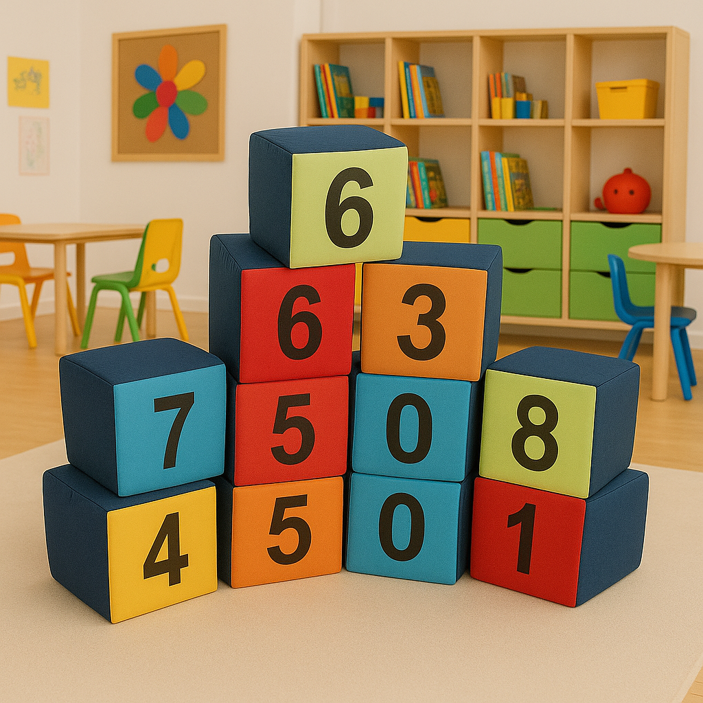 Numbered Seating Cubes
