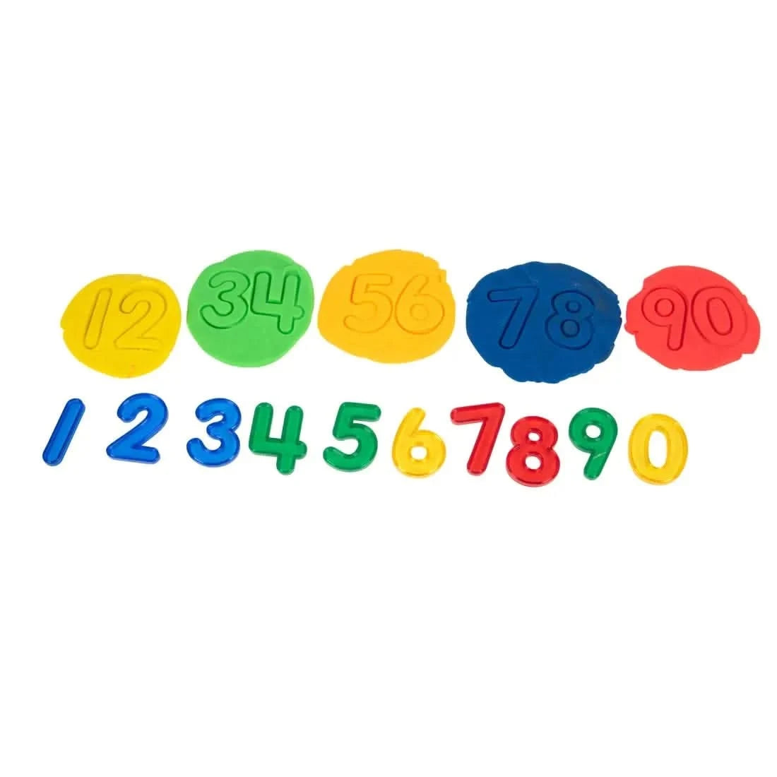 10 Pack Transparent Numbers-10 Pack Transparent Numbers
