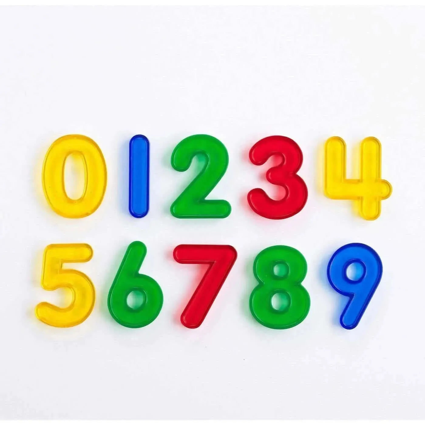 10 Pack Transparent Numbers-10 Pack Transparent Numbers
