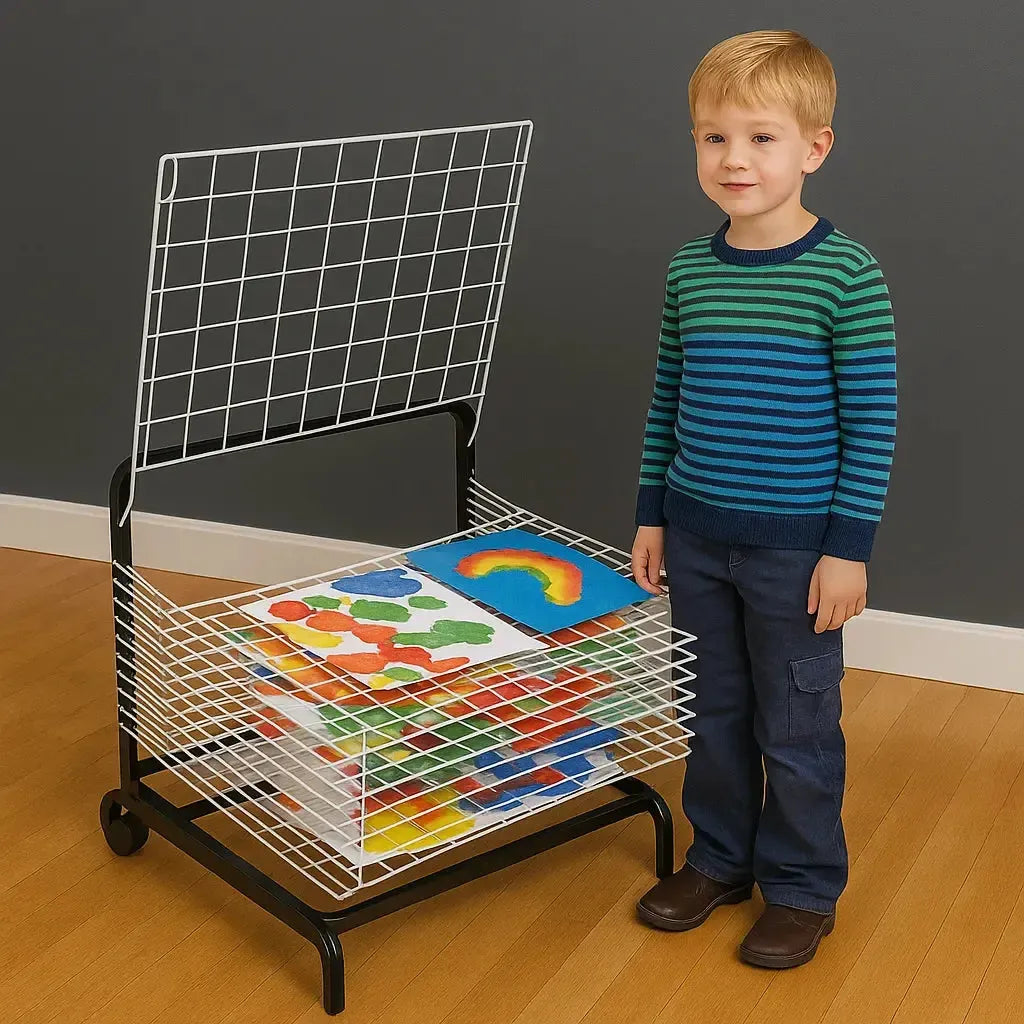 10 Shelf Spring Loaded Dryer-10 Shelf Spring Loaded Dryer