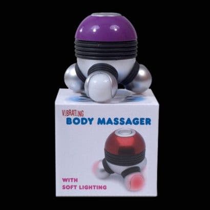 10cm Light up vibrating massager toy, Experience a blissful combination of soothing vibrations and mesmerizing lights with the Light Up Sensory Massager. This innovative LED body massager not only eases aches and pains but also adds a delightful touch of sensory lighting to enhance your relaxation experience.Designed for optimal comfort and convenience, this massager is the perfect size to fit snugly in the palm of your hand. Its compact and ergonomic design allows for easy maneuverability, allowing you to 