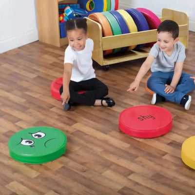 12 Emotion Cushions set with trolley-12 Emotion Cushions set with trolley