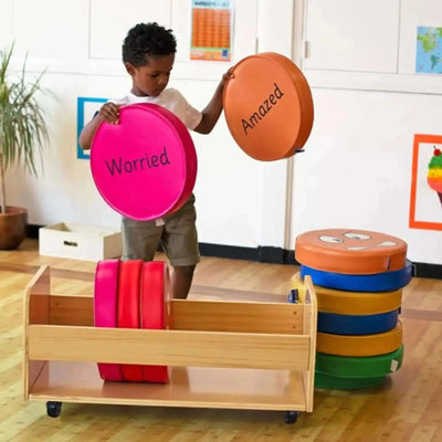 12 Emotion Cushions set with trolley-12 Emotion Cushions set with trolley