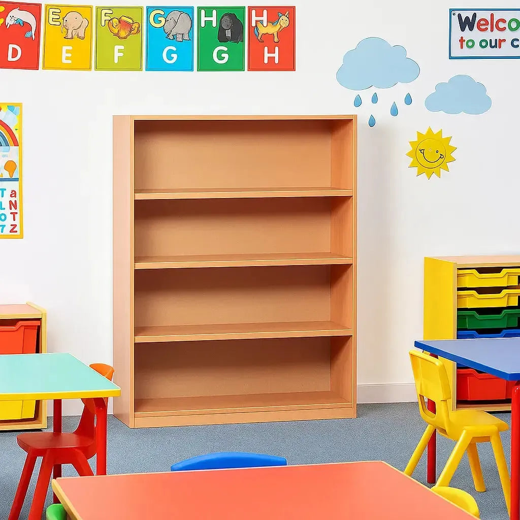 1250mm Bookcase with 3 Shelves-1250mm Bookcase with 3 Shelves