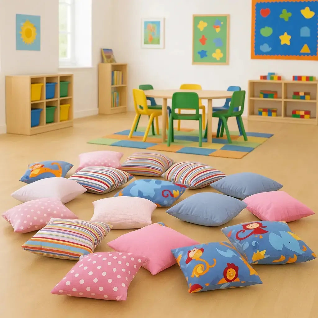 15 Pack Indoor Floor Cushions-15 Pack Indoor Floor Cushions