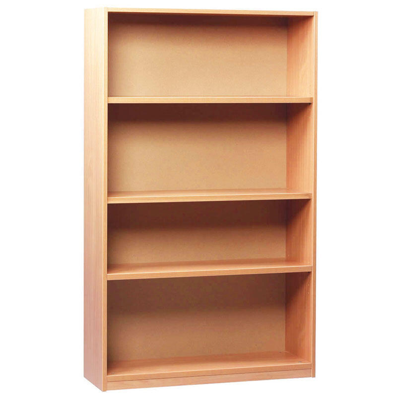 1500mm Bookcase with 3 Shelves, The 1500mm Bookcase from Monarch serves as a versatile and ideal storage solution designed to fit seamlessly into school and office environments. Offering a secure space for books, files, and stationery, this unit helps maintain a neat and organized workspace. 1500mm Bookcase with 3 Shelves Features: Material: Built with an 18mm MFC carcass and 25mm thick MFC for the shelves, ensuring durability and stability. Adjustable Shelves: The bookcase features one fixed shelf and two 