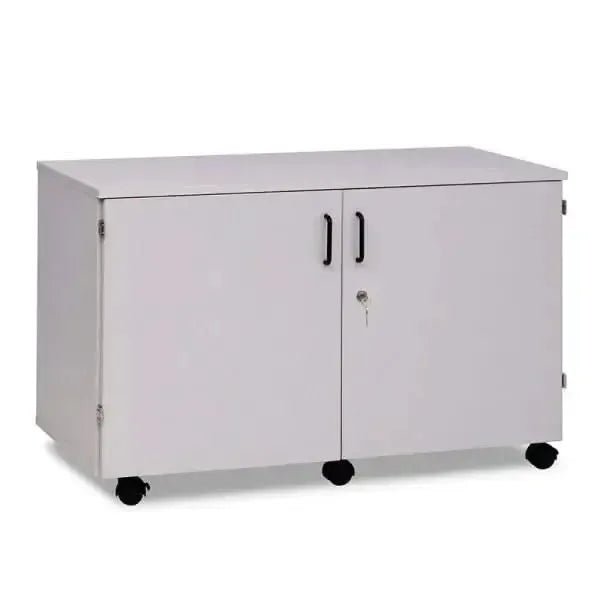 18 Tray Triple Column Unit With Lockable Doors, Trays and Castors-18 Tray Triple Column Unit With Lockable Doors, Trays and Castors