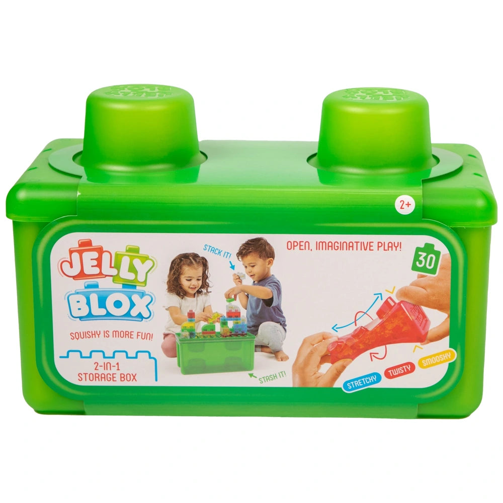 Jelly Blox Squishy Building Block 2-in-1 Storage Box-Jelly Blox Squishy Building Block 2-in-1 Storage Box