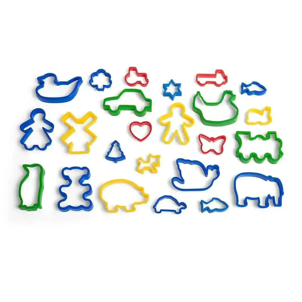 24 Piece Pack Pastry Cutters-24 Piece Pack Pastry Cutters