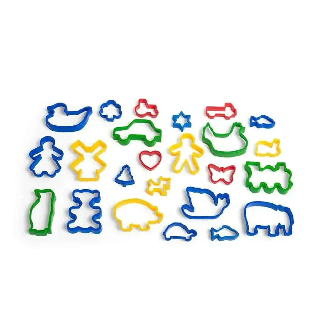 24 Piece Pack Pastry Cutters-24 Piece Pack Pastry Cutters