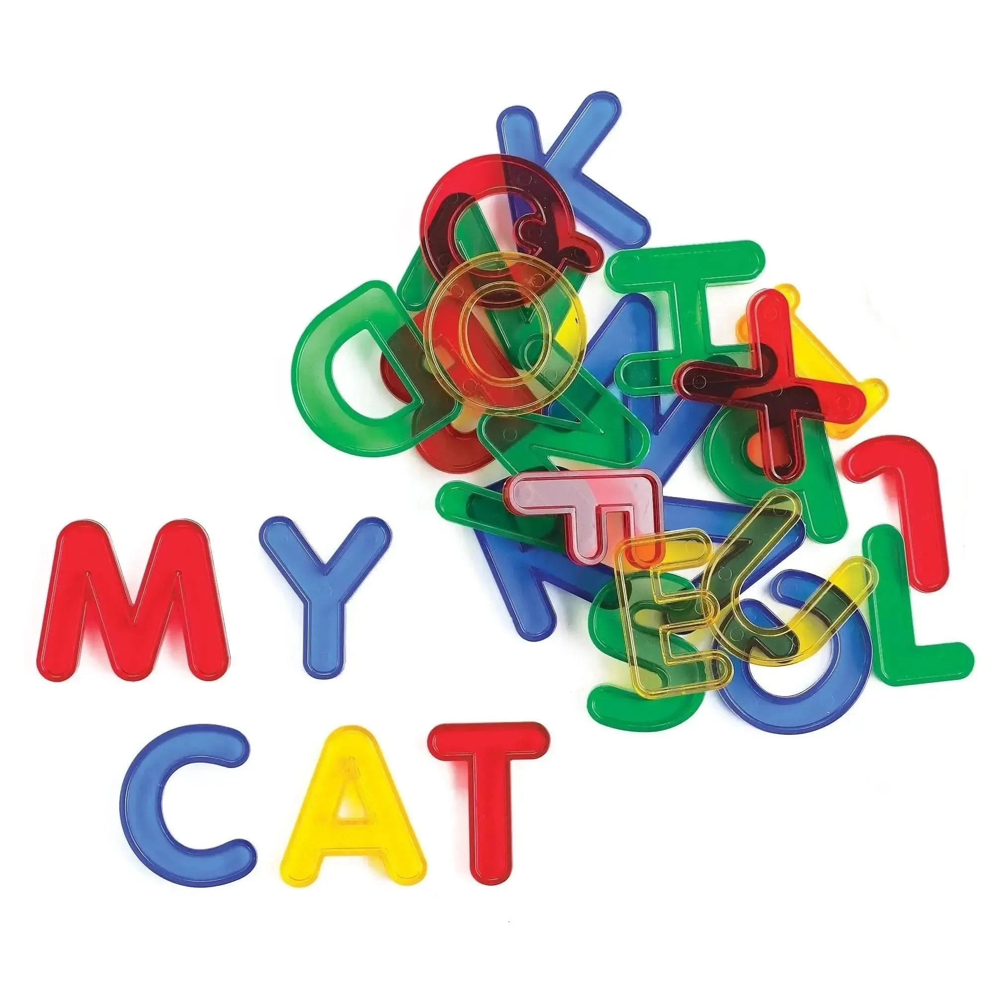 26 Pack Transparent Letters-26 Pack Transparent Letters