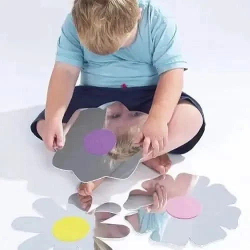 3 Pack Large Flower Mirrors-3 Pack Large Flower Mirrors