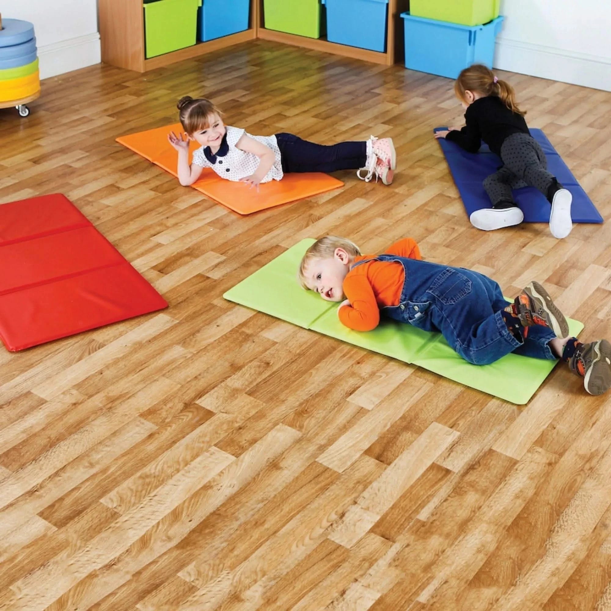 3 Section Folding Activity Mat Pack of 24-3 Section Folding Activity Mat Pack of 24