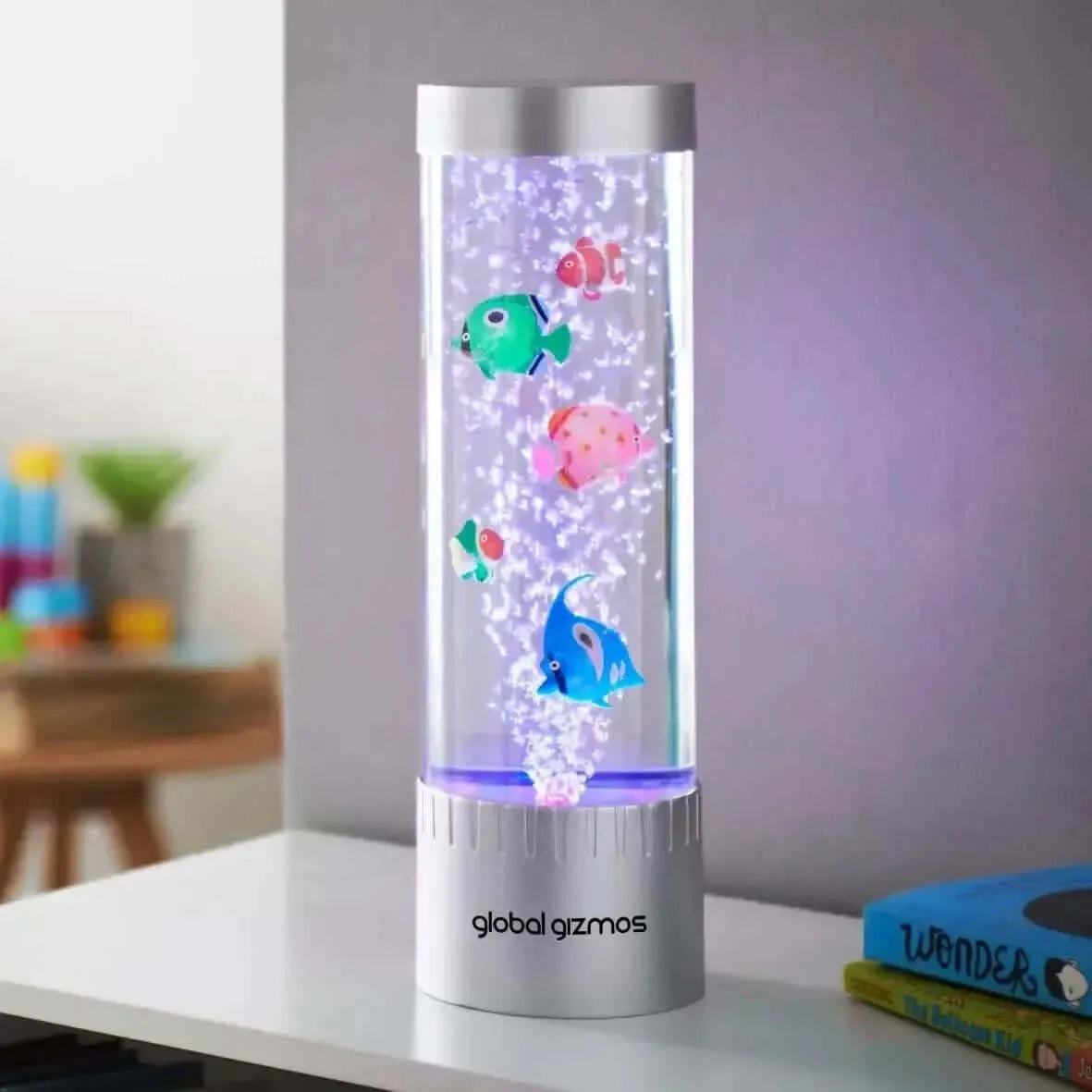 32cm Bubble Fish Lamp Colour Changing-32cm Bubble Fish Lamp Colour Changing