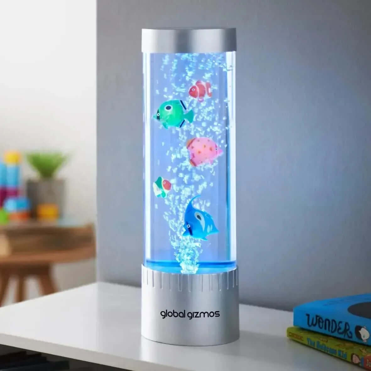 32cm Bubble Fish Lamp Colour Changing-32cm Bubble Fish Lamp Colour Changing