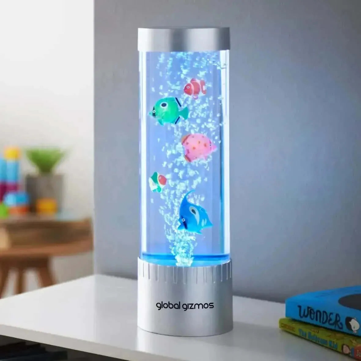 32cm Bubble Fish Lamp Colour Changing-32cm Bubble Fish Lamp Colour Changing