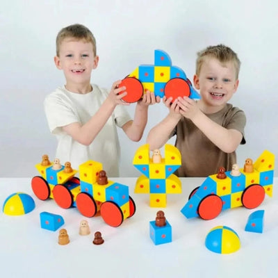 3D Magnetic Blocks Super Class Set-3D Magnetic Blocks Super Class Set