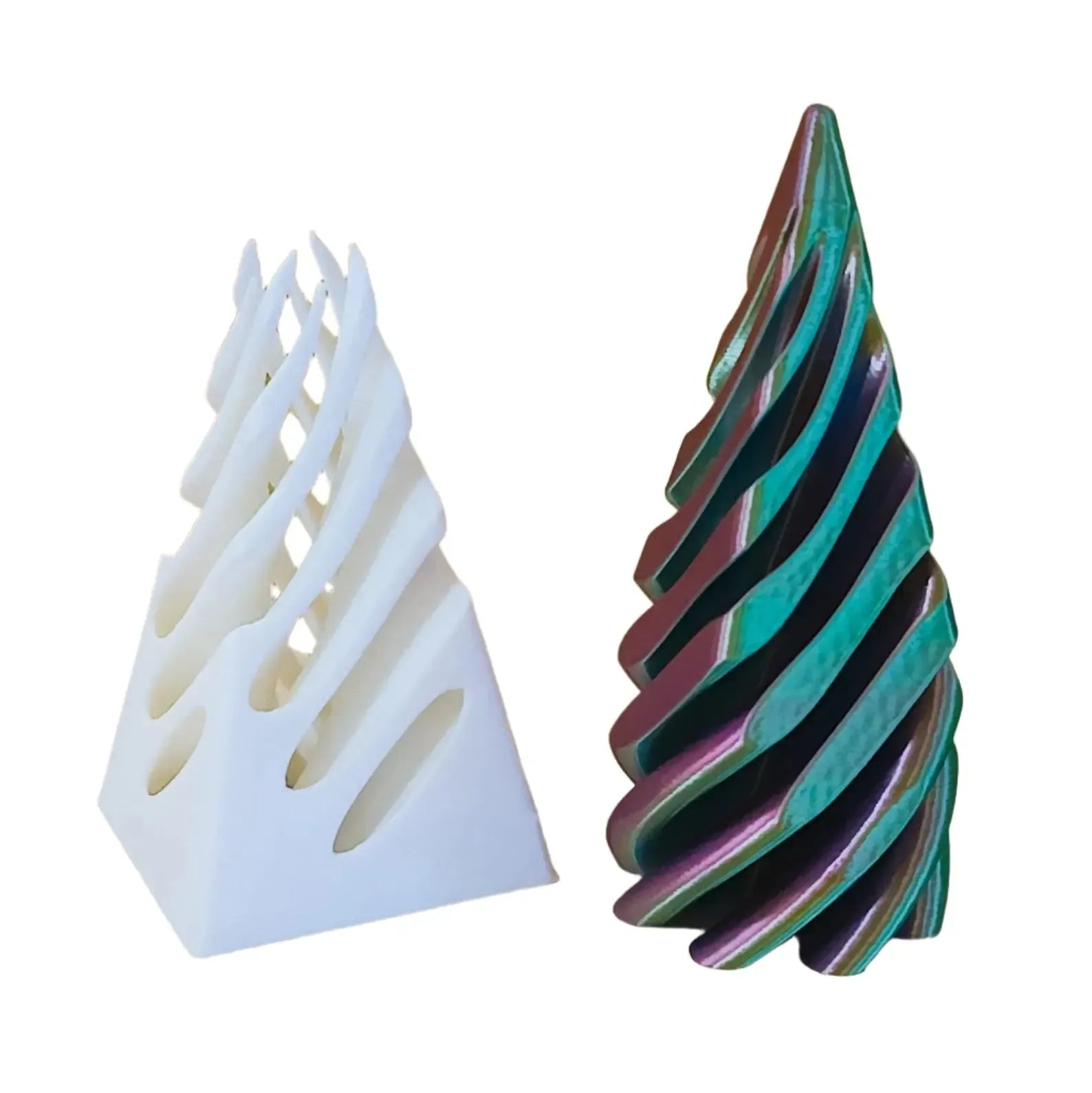 3D Spiral Pyramid-3D Spiral Pyramid