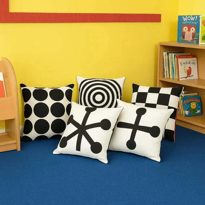 4 Pack Geometric Perception Cushion-4 Pack Geometric Perception Cushion