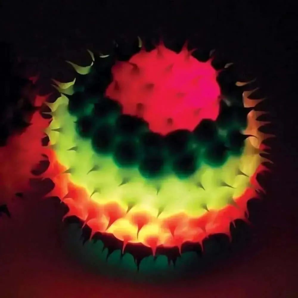 4 Pack of Rainbow UV Spine Balls-4 Pack of Rainbow UV Spine Balls
