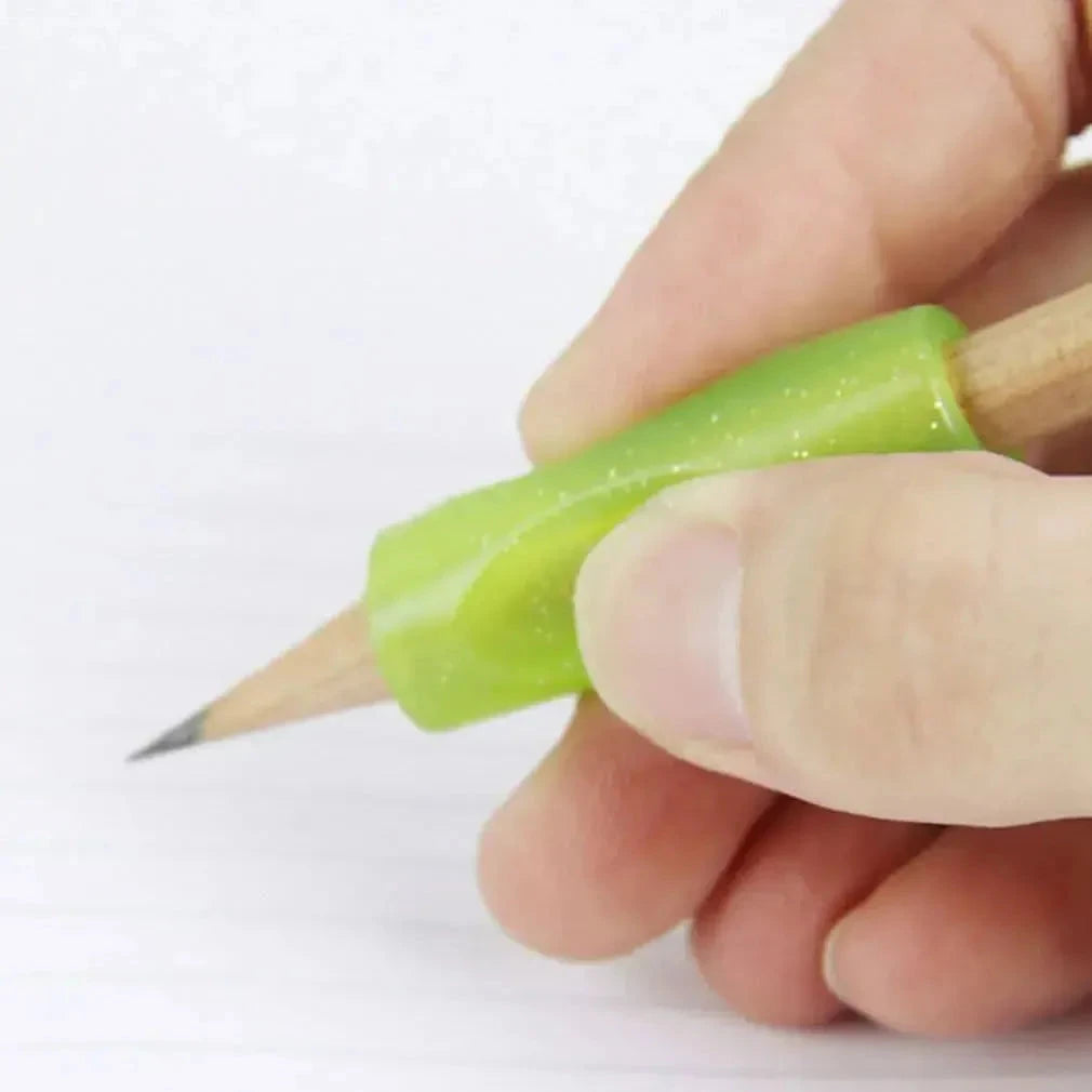 4 Pack Shimmer Style Pencil Grip-4 Pack Shimmer Style Pencil Grip