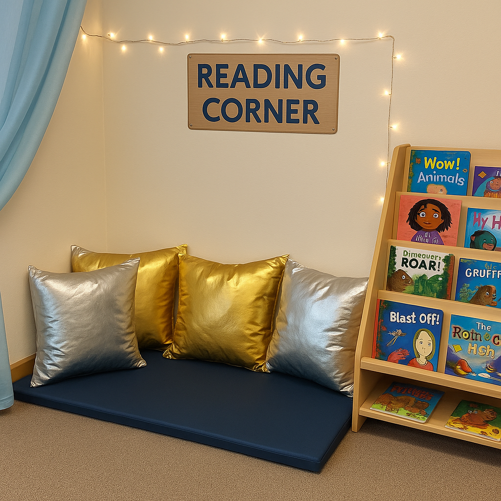 4 Pack Shiny Scatter Cushions