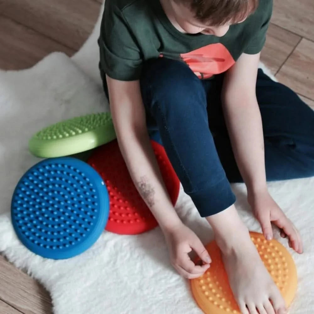 4 Pack Textured Balancing Discs-4 Pack Textured Balancing Discs