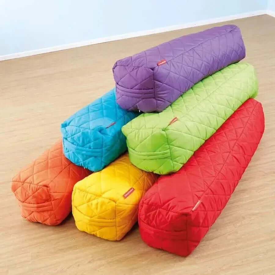 4 Seater Quilted Bean Bag Bench-4 Seater Quilted Bean Bag Bench