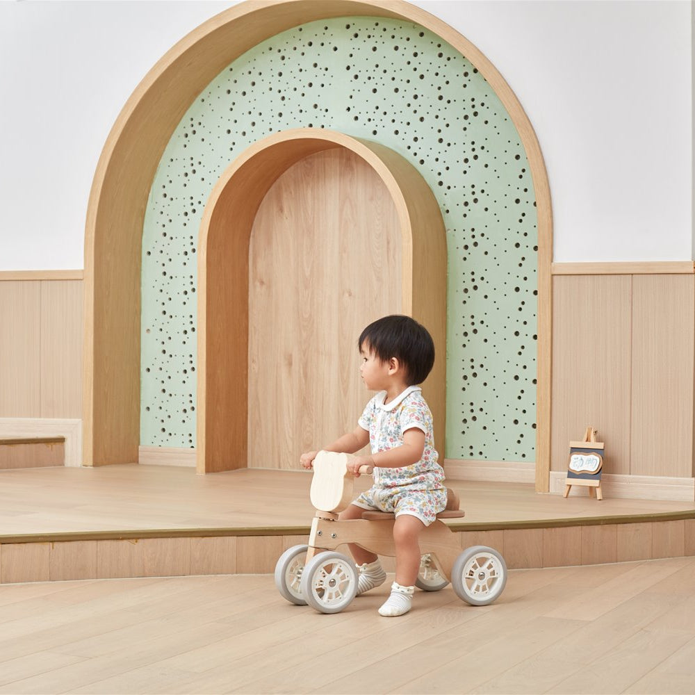 PolarB Wooden Trike Polar Bear