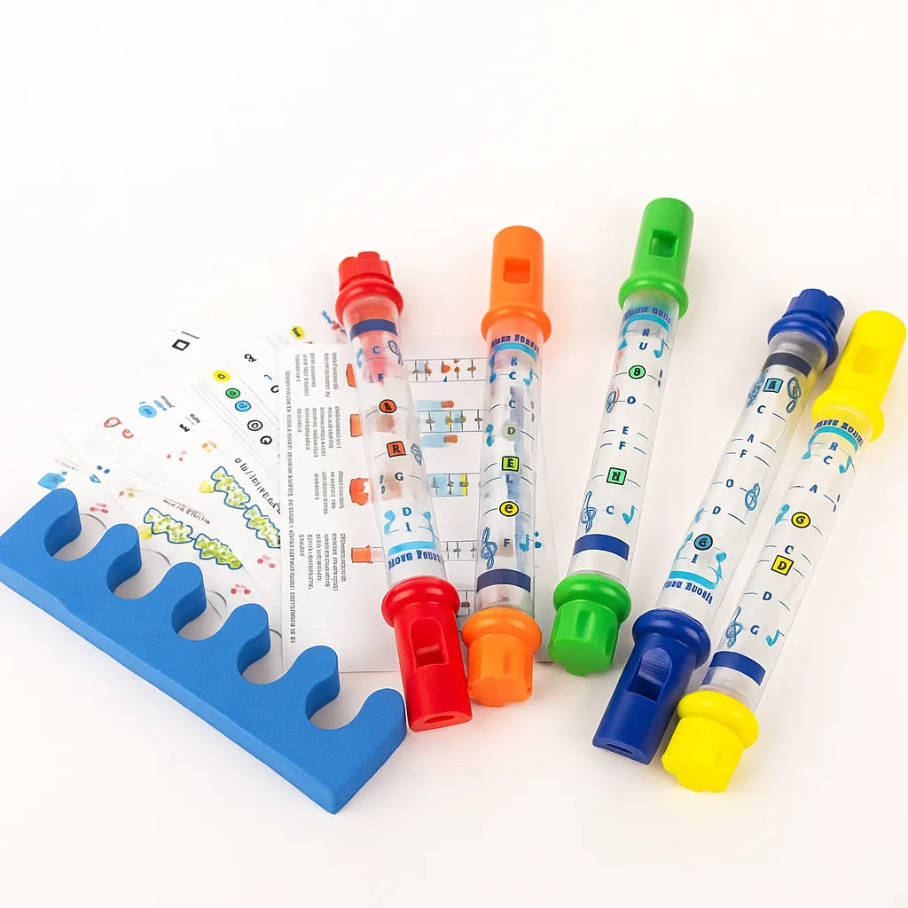 5 Pack Bath Water Flutes-5 Pack Bath Water Flutes