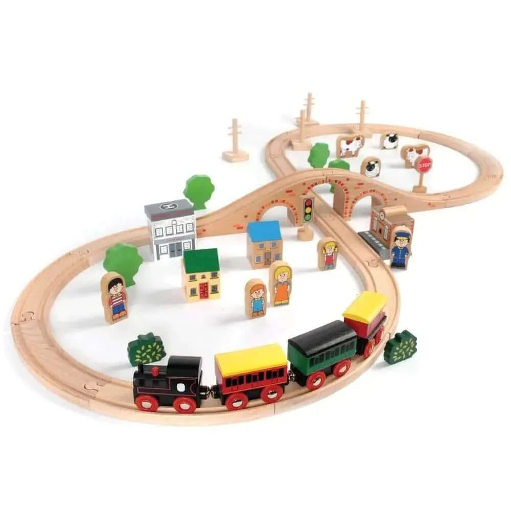 50 Piece Train Set-50 Piece Train Set