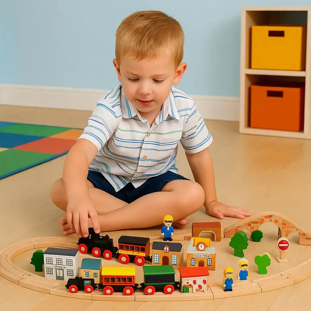 50 Piece Train Set-50 Piece Train Set