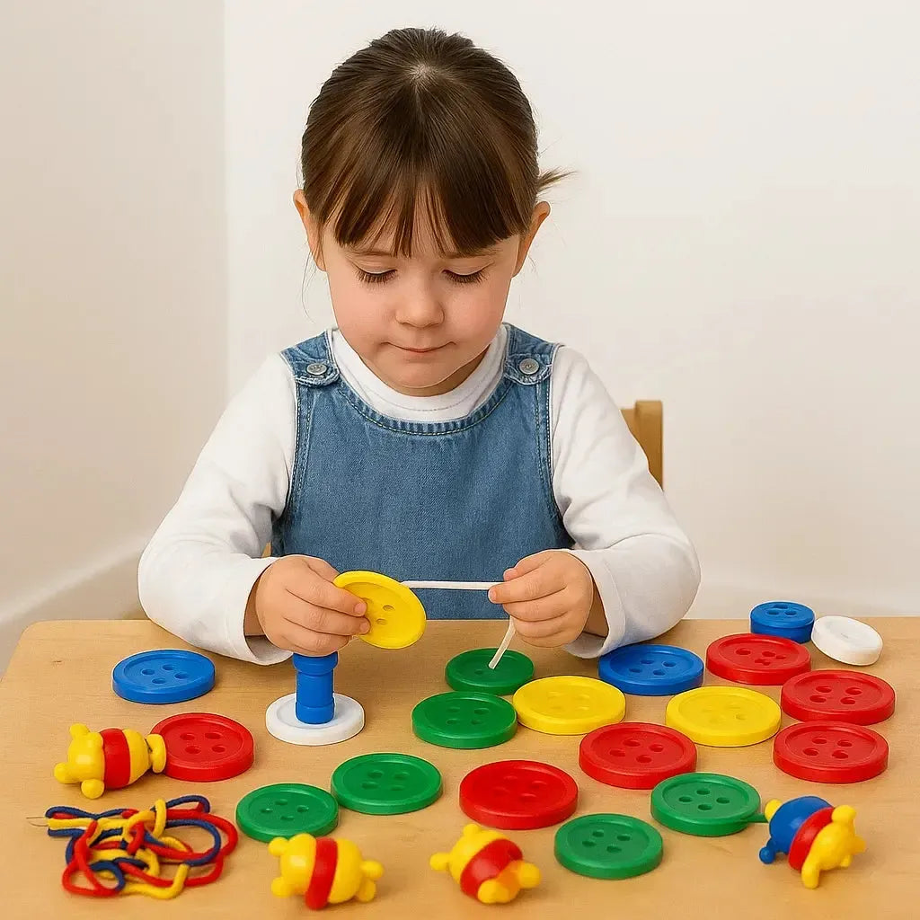 54 Pack Giant Threading Buttons-54 Pack Giant Threading Buttons