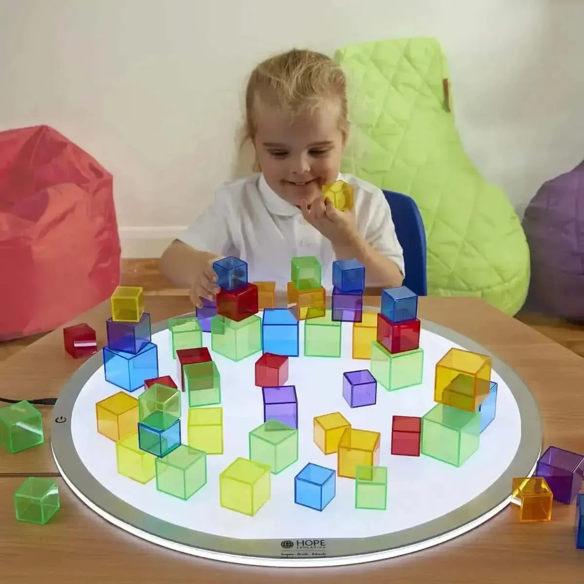 54 Pack Translucent Cube Set-54 Pack Translucent Cube Set