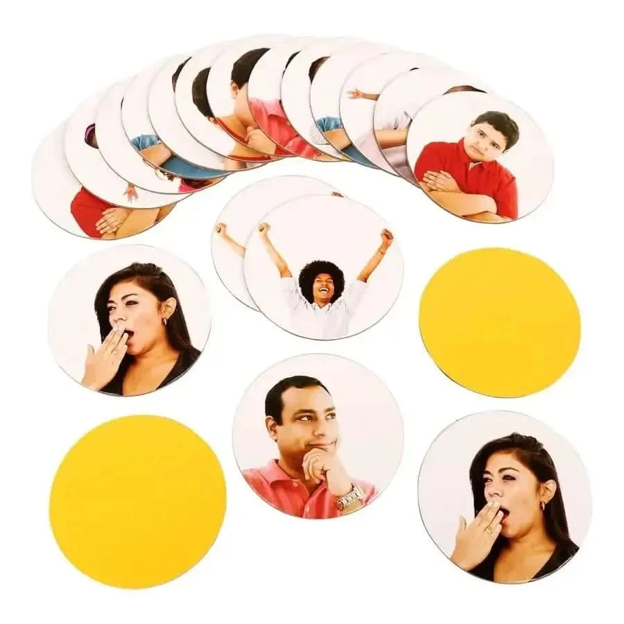 56 Pack Matching Pairs Feelings and Emotions-56 Pack Matching Pairs Feelings and Emotions