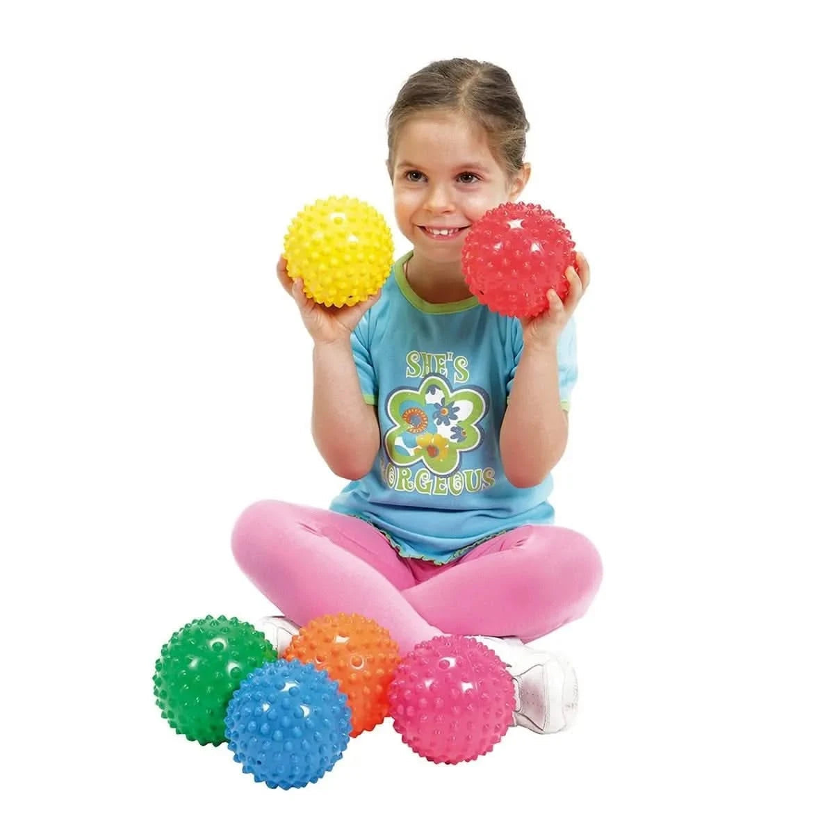 6 pack Easy Grip Balls-6 pack Easy Grip Balls