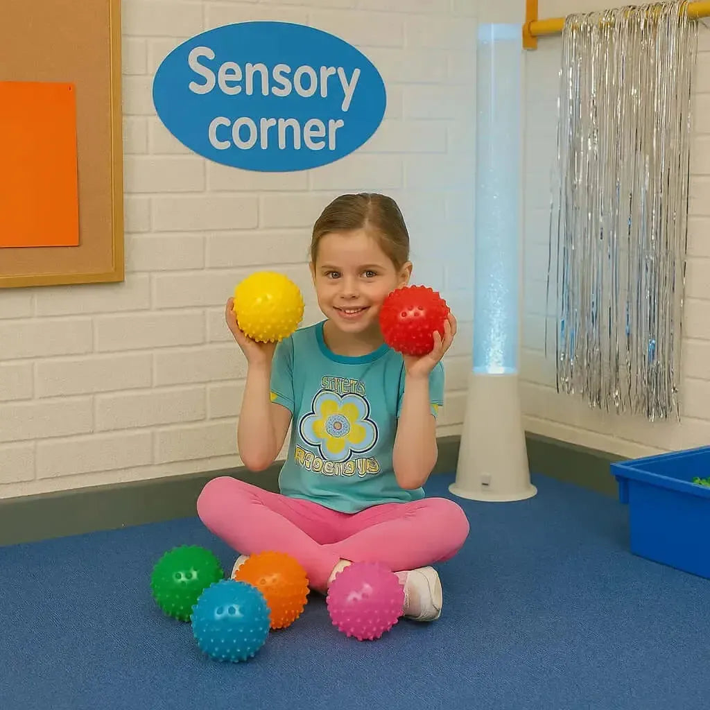 6 pack Easy Grip Balls-6 pack Easy Grip Balls