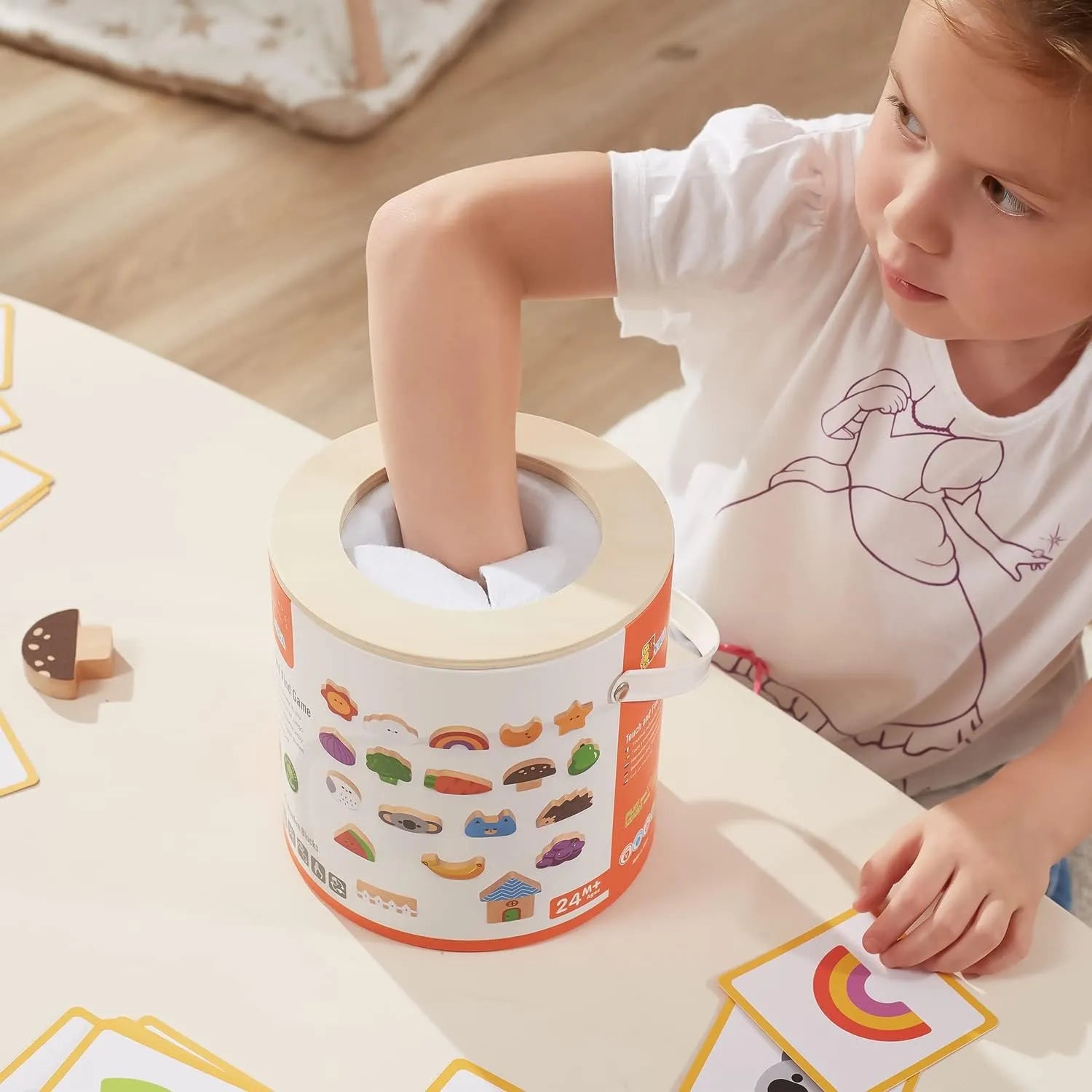 Viga Toys Wooden Touch and Find Game-Viga Toys Wooden Touch and Find Game