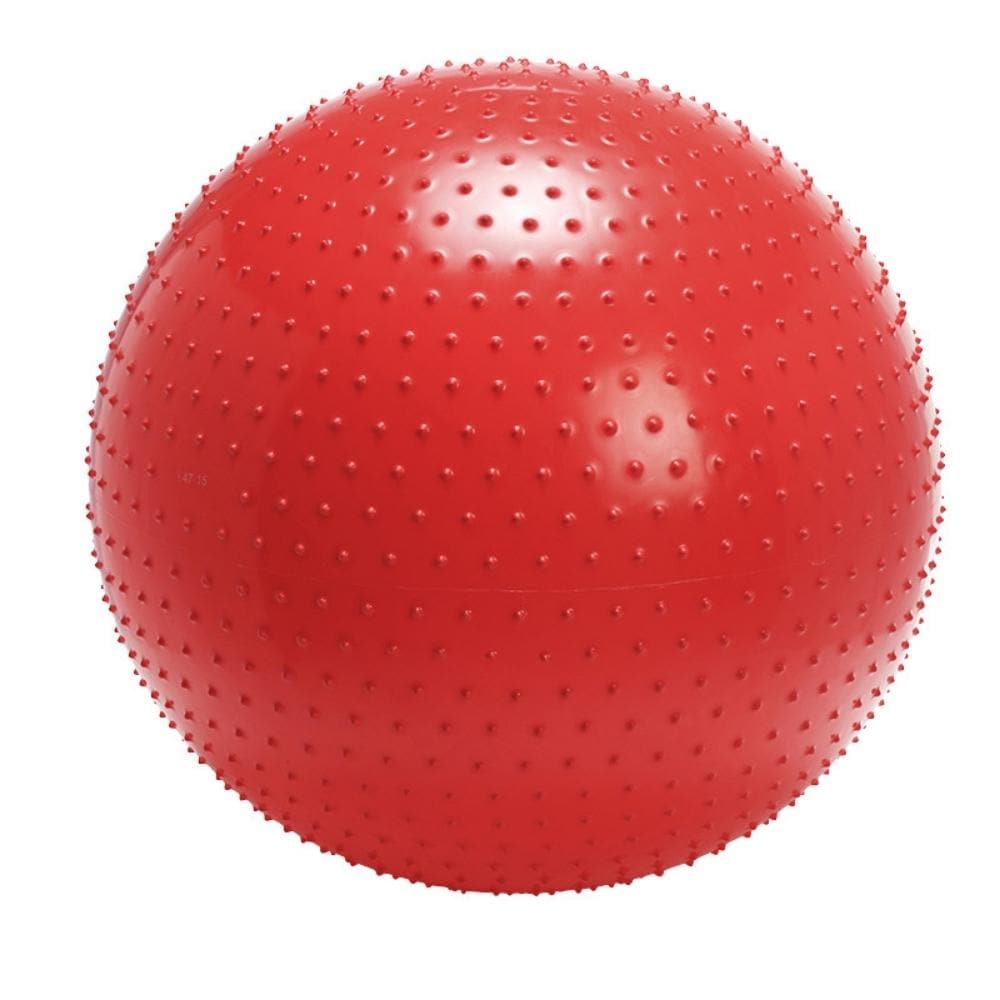 65cm Therasensory Ball, Measuring 65cm in diameter, this therapy Therasensory ball can be used for developing coordination and sensory awareness. The Therasensory Sensory Ball is the perfect therapy ball for those who need to awaken their sensory system, and for sensory-seekers who crave additional sensory stimulation. This eye-catching Therasensory Sensory Ball is covered with hundreds of small bumps that make regular exercise ball activities even more stimulating! The Therasensory Sensory Ball can also be