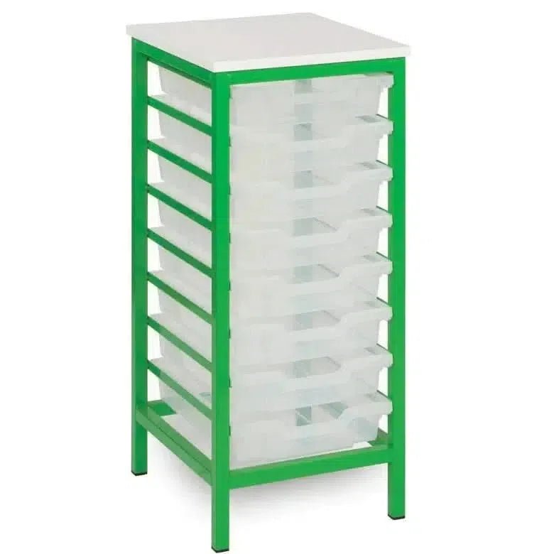 8 Single Tray Metal Storage Unit-8 Single Tray Metal Storage Unit