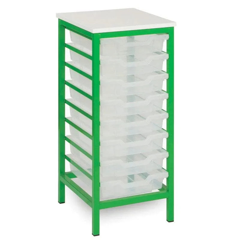 8 Single Tray Metal Storage Unit-8 Single Tray Metal Storage Unit