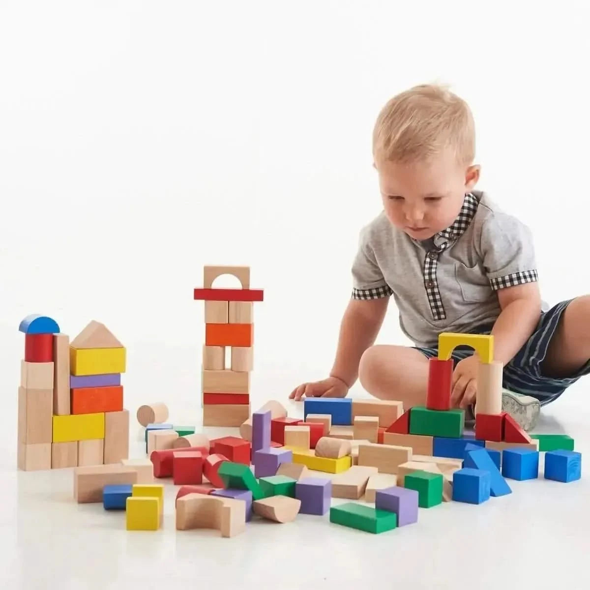 80 Wooden Blocks-80 Wooden Blocks